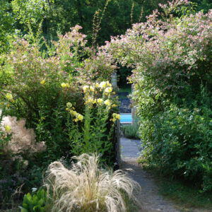 Entrée du jardin d'été